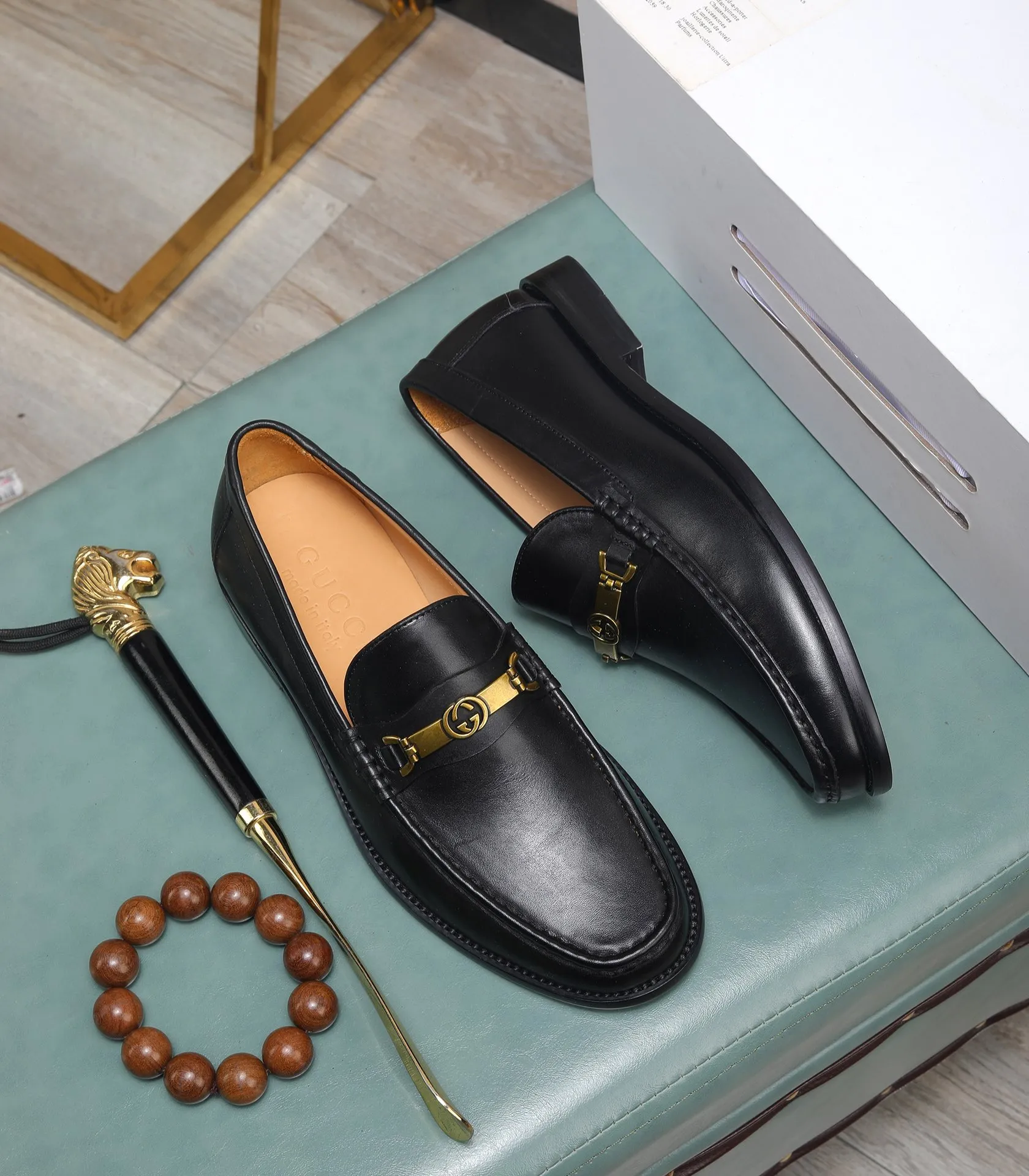 Men's shoes 💰580 📛📛Original (water-dyed cow lining) Gucci GUCCI official website formal shoes 🌀 Italian 🇮🇹 imported cowhide ➕ top imported water-dyed cowhide lining 💋 fine handmade original bottom, the real thing looks better when photographed in person Standard size 38-44
